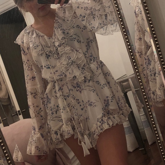 Floral romper✨ - Picture 1 of 4